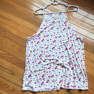 NWOT Anthro Floral Tank